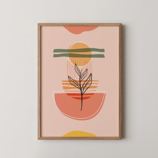 Modern Minimal Artwork, Wall Art