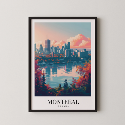 Montreal, Canada, City Prints