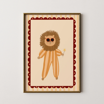 Mr Lion - Nursery Prints
