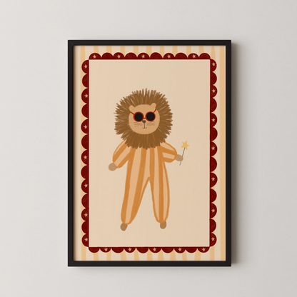 Mr Lion - Nursery Prints