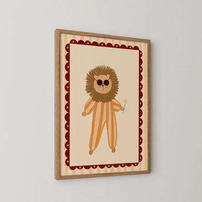 Mr Lion - Nursery Prints