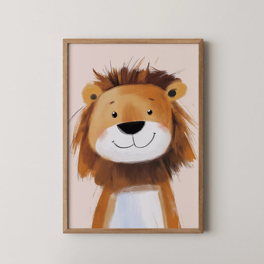 Mr Lion - Nursery Prints