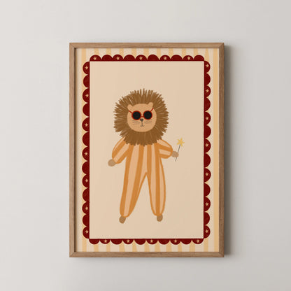 Mr Lion - Nursery Prints