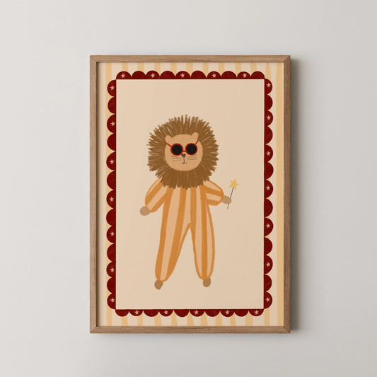 Mr Lion - Nursery Prints