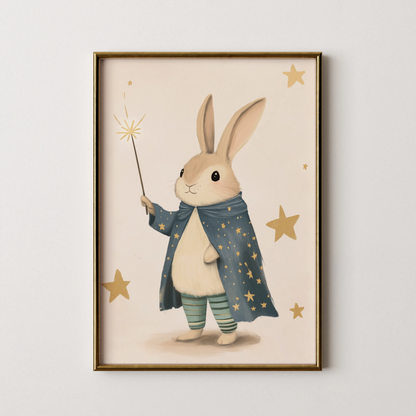 Mr Rabbit - Nursery Prints