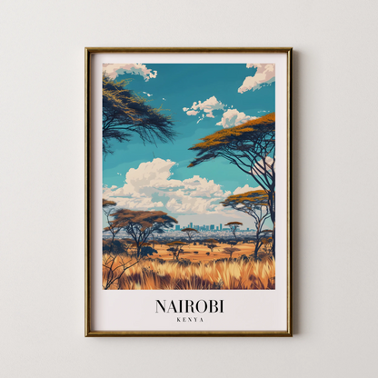 Nairobi, Kenya, City Prints