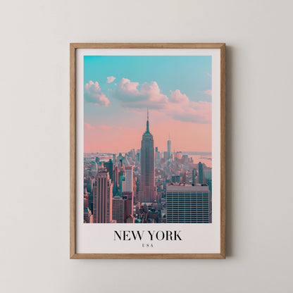 New York, USA, City Prints