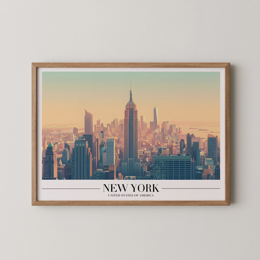 New York, USA, City Prints