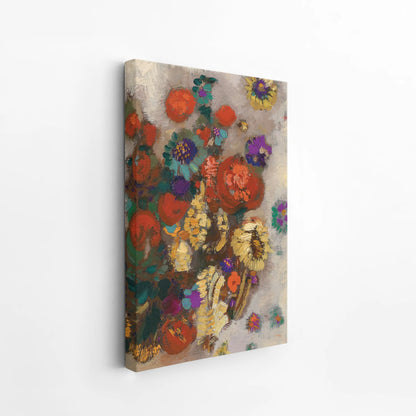 Bouquet of flowers by Odilon Redon
