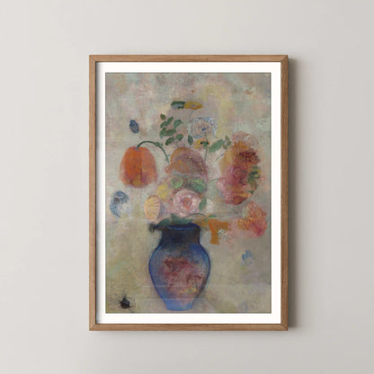 Large Vase with Flowers by Odilon Redon (1912)