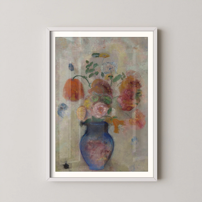 Large Vase with Flowers by Odilon Redon (1912)