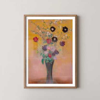 Vase of Flowers by Odilon Redon (1916)