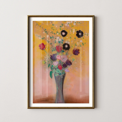 Vase of Flowers by Odilon Redon (1916)