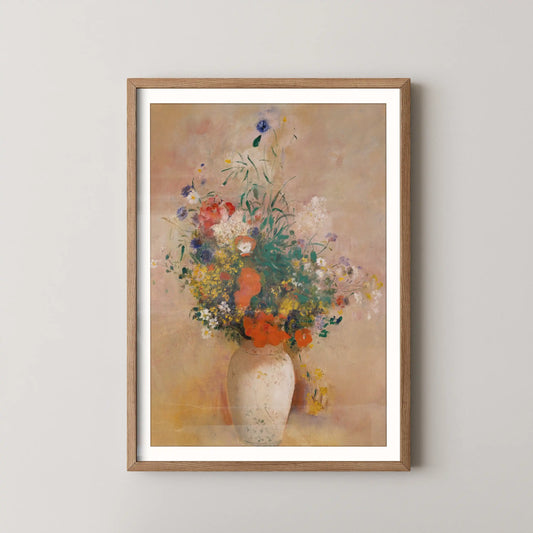 Vase of Flower by Odilon Redon (1906)