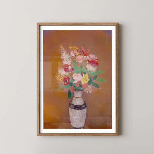 Vase of Flowers by Odilon Redon