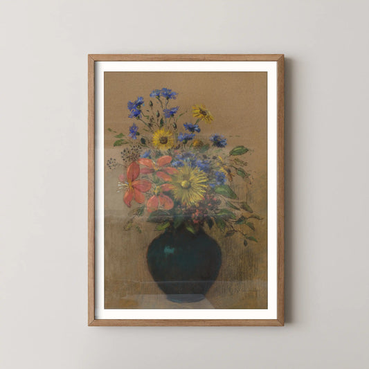 Wildflowers by Odilon Redon (1905)
