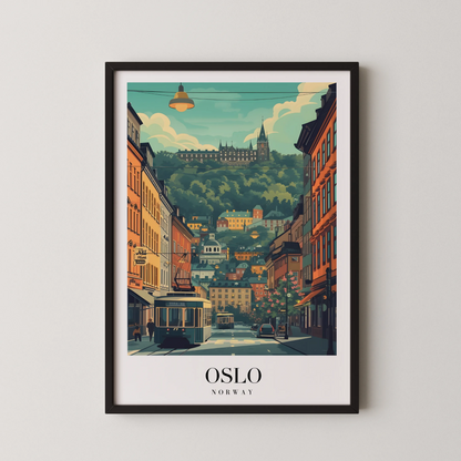 Oslo, Norway, City Prints