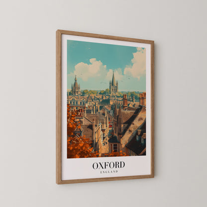 Oxford, England, City Prints