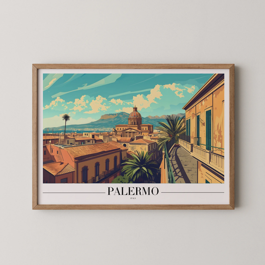 Palermo, Italy, City Prints