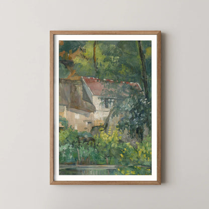 House of Père Lacroix by Paul Cézanne (1873)