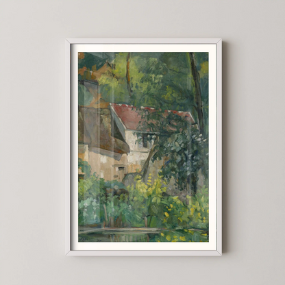 House of Père Lacroix by Paul Cézanne (1873)