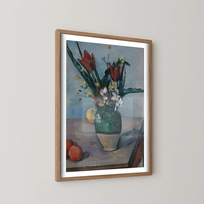 The Vase of Tulips by Paul Cézanne (1890)