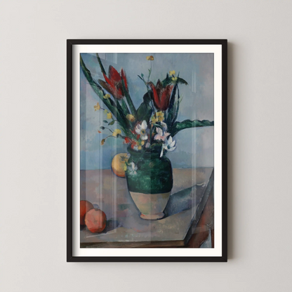 The Vase of Tulips by Paul Cézanne (1890)