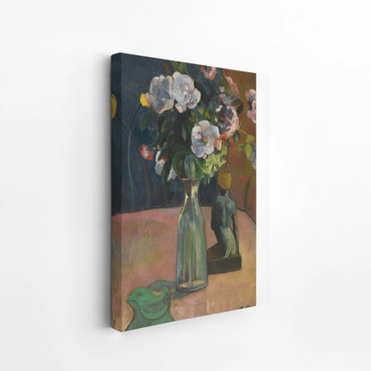 Roses et statuette by Paul Gauguin (1889)