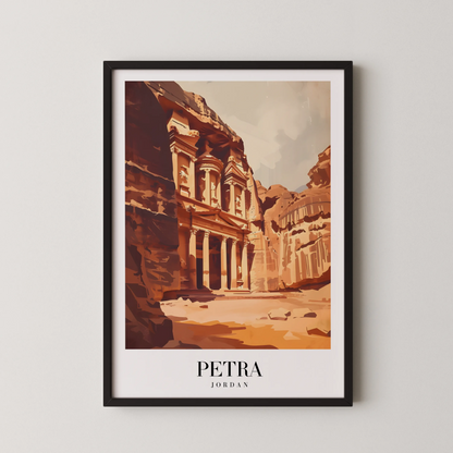 Petra, Jordan, City Prints