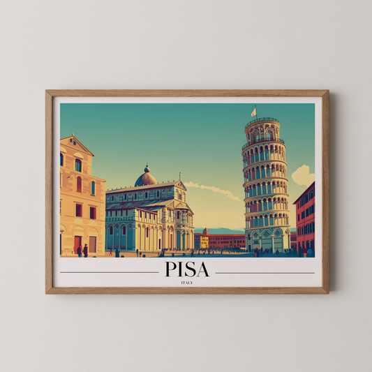 Pisa, Italy, City Prints