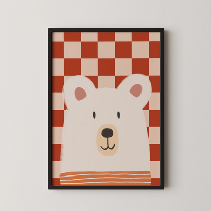 Polar bear - Nursery Prints