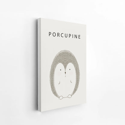 Porcupine - Nursery Prints