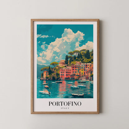 Portofino, Italy, City Prints