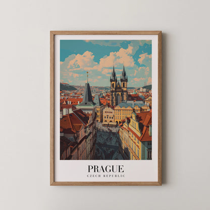 Prague, Czech Republic, City Prints
