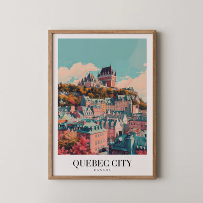 Quebec, Canada, City Prints