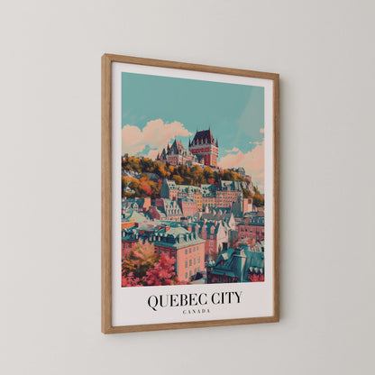 Quebec, Canada, City Prints