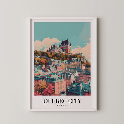 Quebec, Canada, City Prints