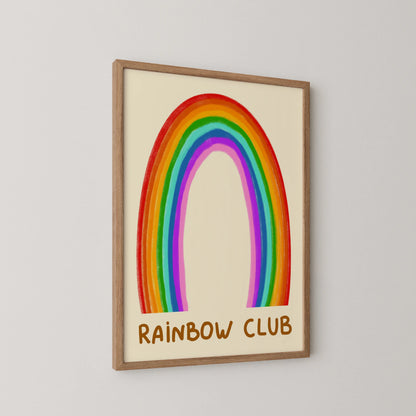 Rainbow club - Nursery Prints