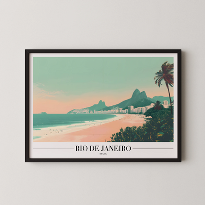 Rio De Janeiro, Brazil, City Prints
