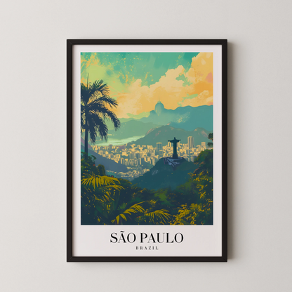 Sāo Paulo, Brazil, City Prints