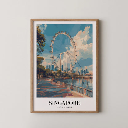 Singapore, City Prints
