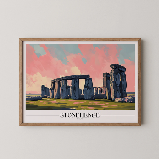 Stonehenge, England, City Prints