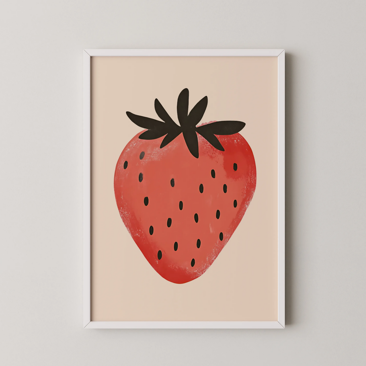 Strawberry - Nursery Prints