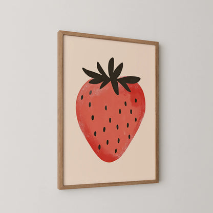 Strawberry - Nursery Prints