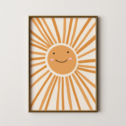 Sun - Nursery Prints