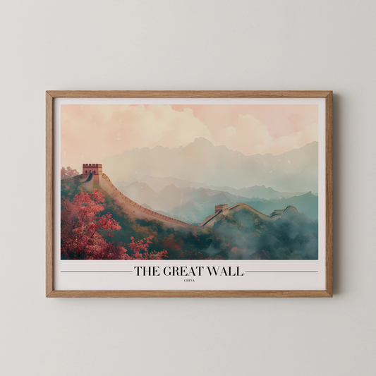 The Great Wall, China, City Prints