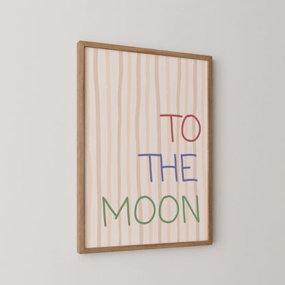 The Moon - Nursery Prints