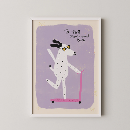 To the Moon - Nursery Prints