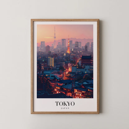 Tokyo, Japan, City Prints