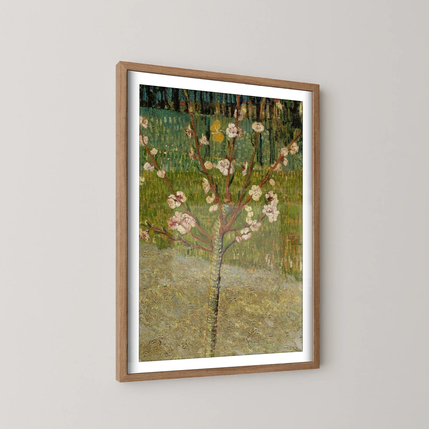 Almond tree in blossom by Vincent Van Gogh